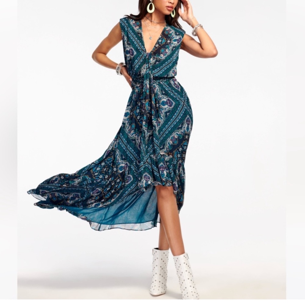 NWT Ramy Brook silk Wendy dress